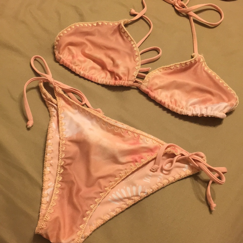 Ombré reversible bikini